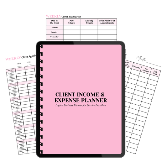 Client Income & Expense Planner