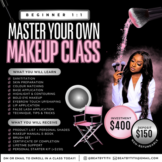 1:1 Master Your Own Makeup  — Full Glam